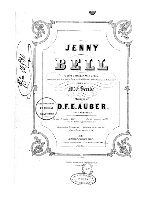 First page of Jenny Bell