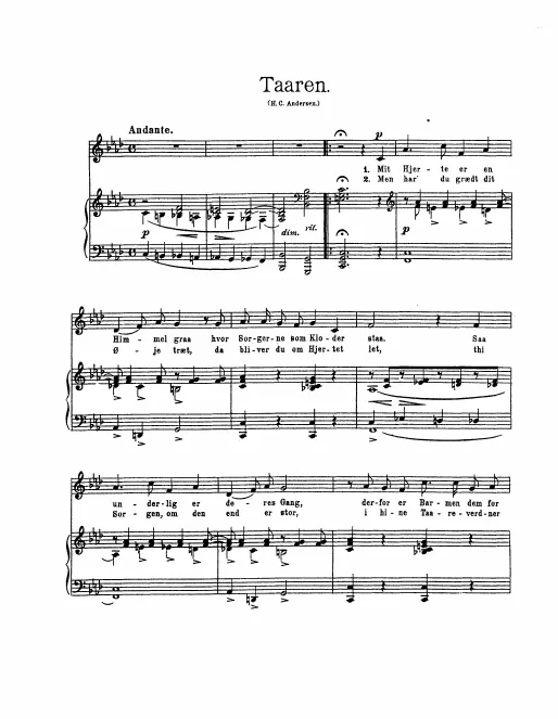 First page of Taaren