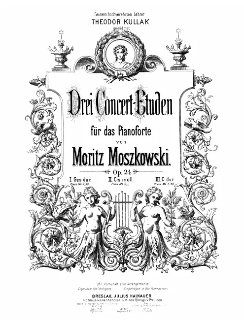 First page of 3 Concert Studies