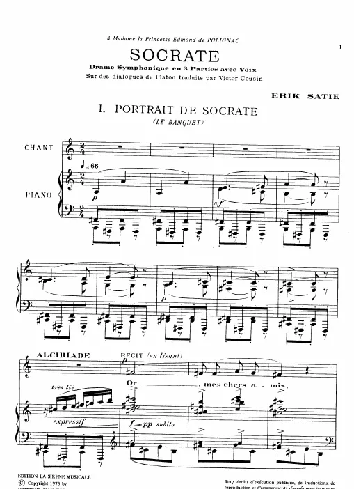 First page of Socrate