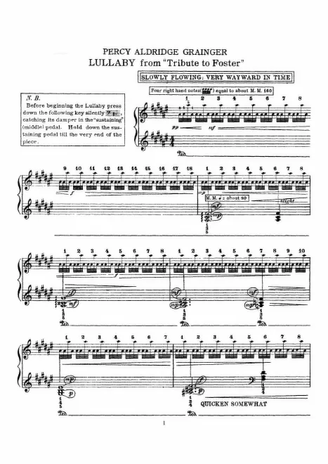 First page of Tribute to Foster