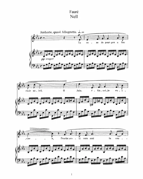 First page of 3 Songs