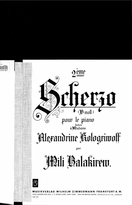 First page of Scherzo No.2