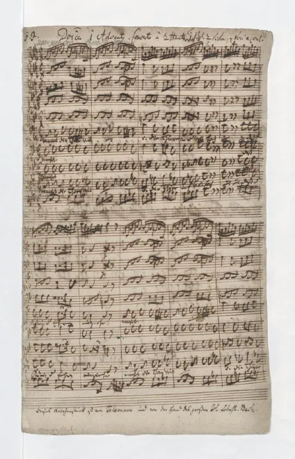 First page of Machet die Tore weit (I)