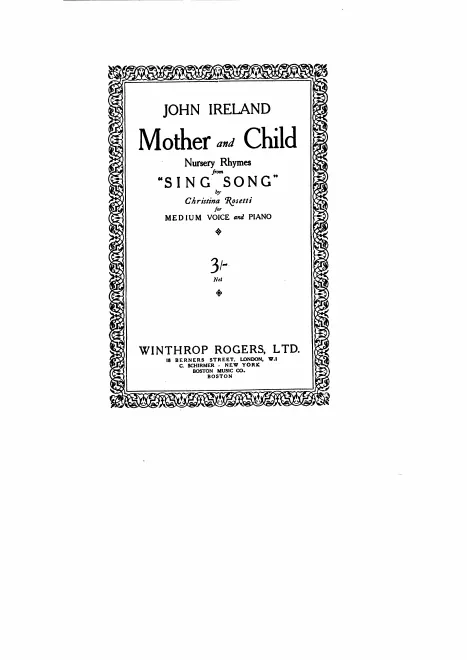 First page of Mother and Child