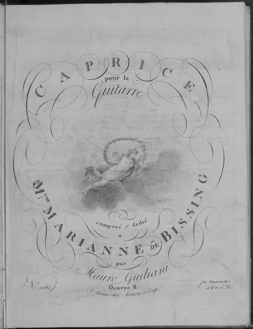 First page of Caprice