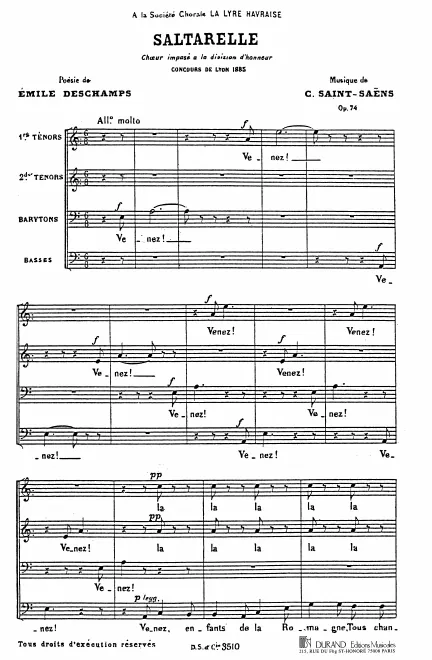 First page of Saltarelle