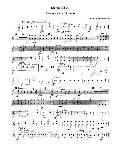 Trumpet 1/2 (B♭)