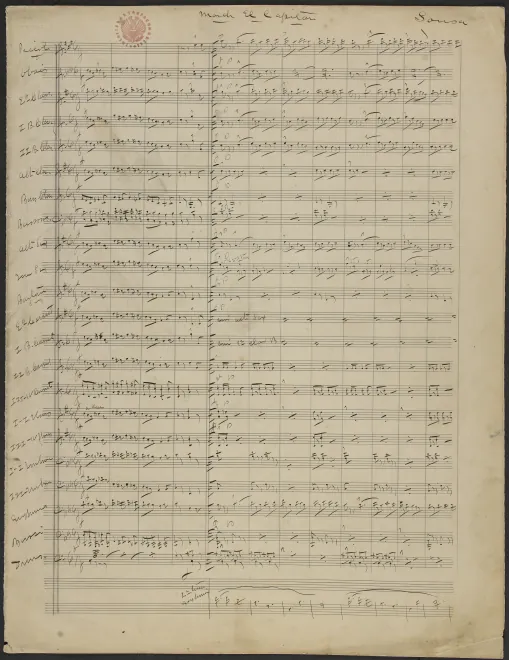 First page of El Capitan March