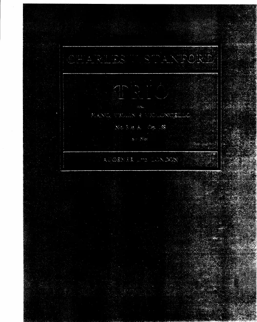 First page of Piano Trio No.3
