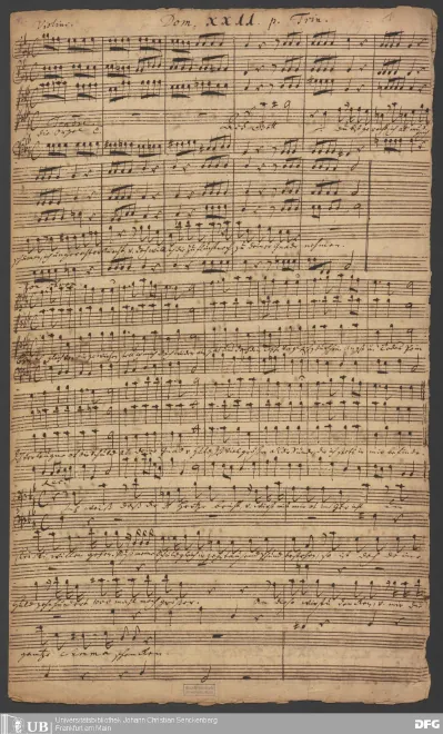 First page of Ach Gott, du bist gerecht