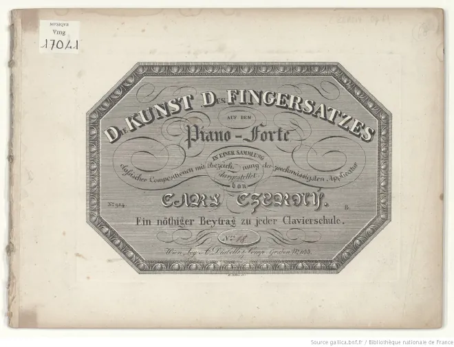 First page of Präludien, Cadenzen und kleine Fantasien im brillanten Style