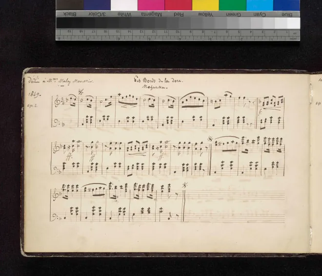 First page of Les bords de la dore