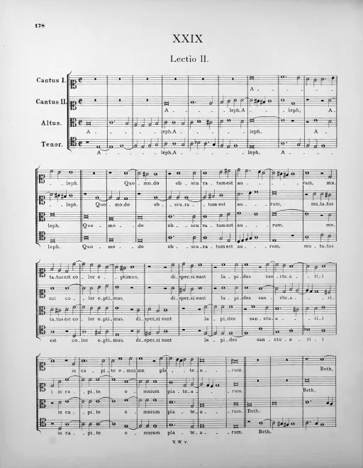 First page of Aleph. Quomodo obscuratum est aurum