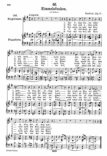 Complete Score (Original / High voice, G major)