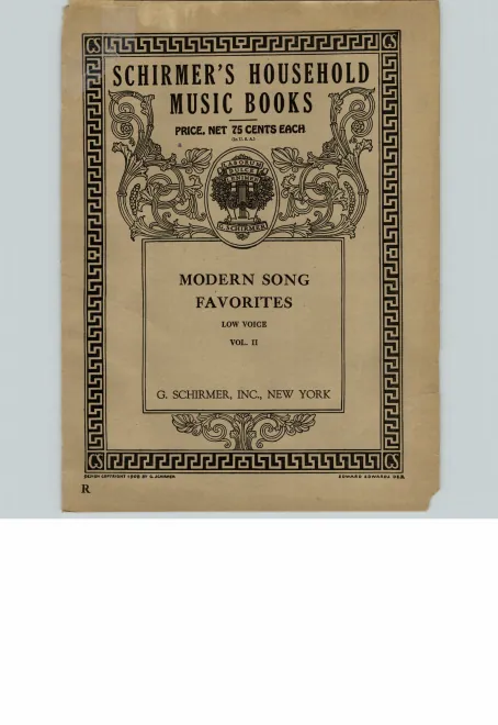 First page of Chansons grises