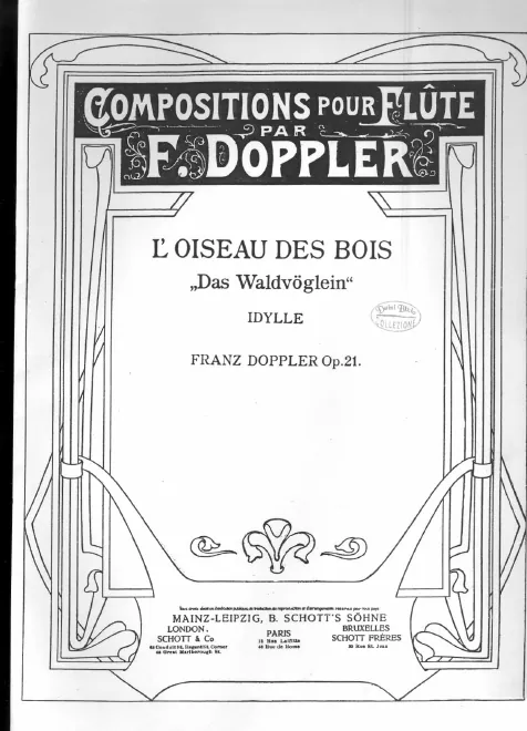 First page of L'Oiseau des bois