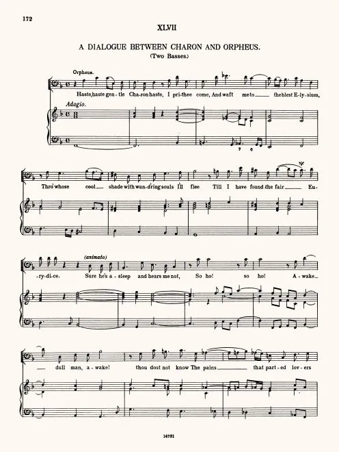First page of Haste, Gentle Charon