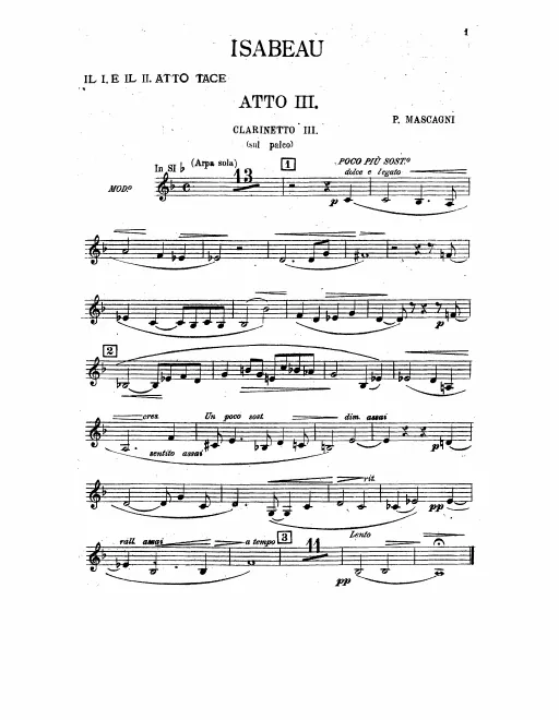 Clarinet 3 (B♭)