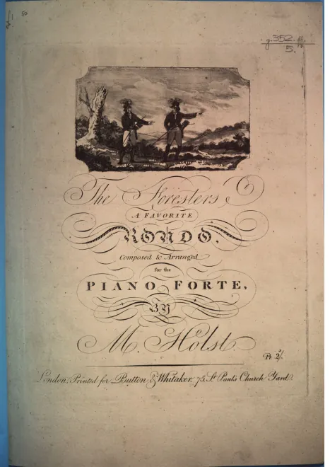 First page of The Foresters