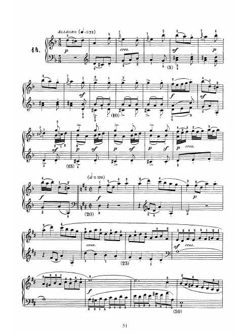 First page of Keyboard Sonata in D minor