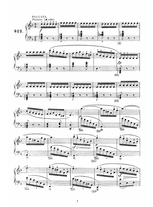 First page of Keyboard Sonata in D minor