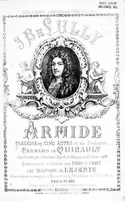 First page of Armide