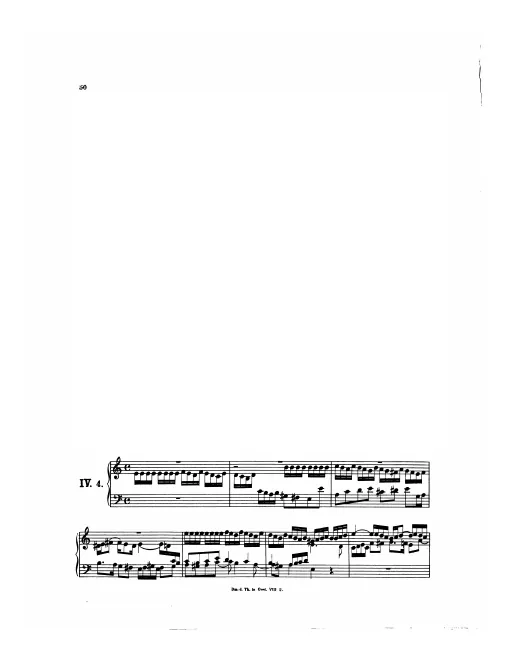 First page of Magnificat Fugue