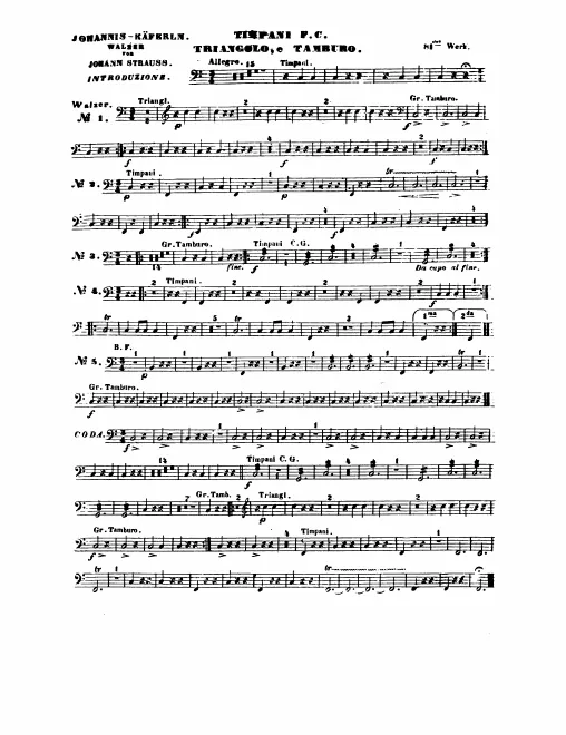 Timpani/Triangle/Bass Drum