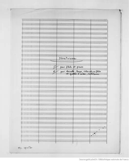 First page of Nocturne