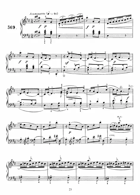 First page of Keyboard Sonata in D major