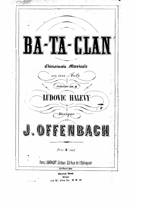 First page of Ba-ta-clan
