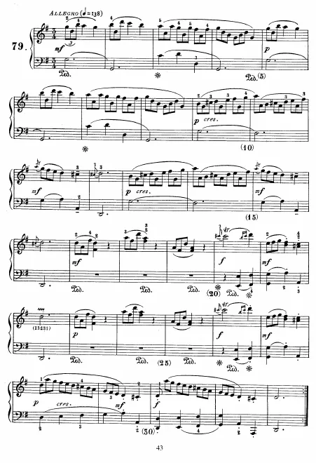 First page of Keyboard Sonata in G major
