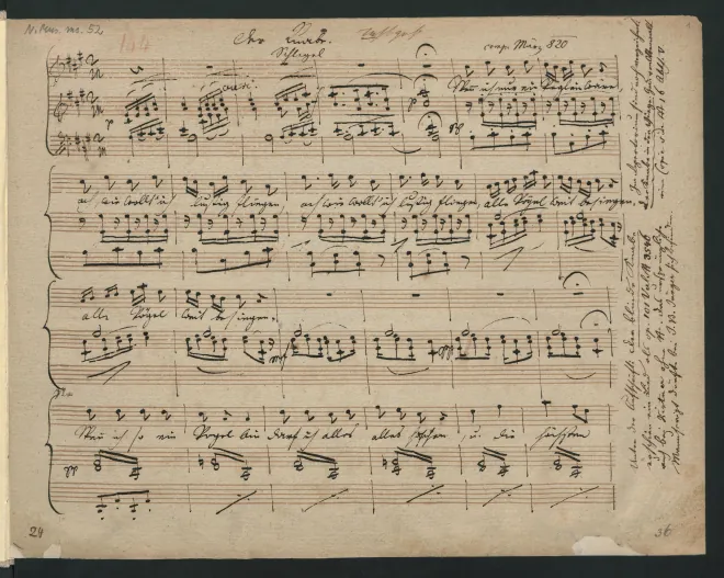 First page of Der Knabe