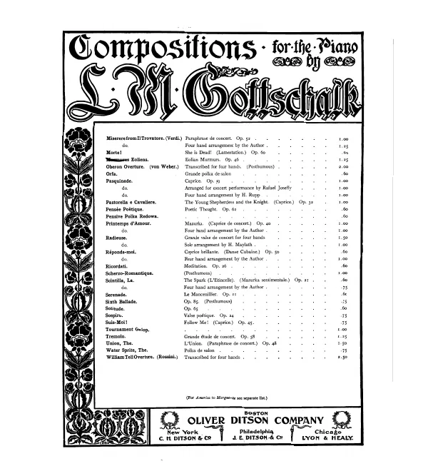 First page of Murmures éoliens
