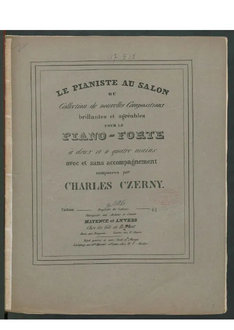 First page of 3 Rondos caractéristiques sur 'Le domino noir'