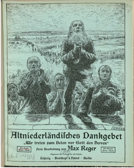 First page of Altniederländisches Dankgebet