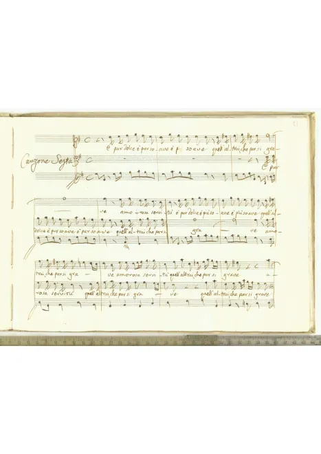 First page of E' pur dolce e' pur soave, SF 415