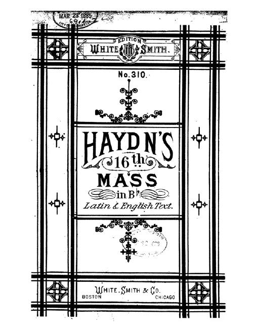 First page of Mass