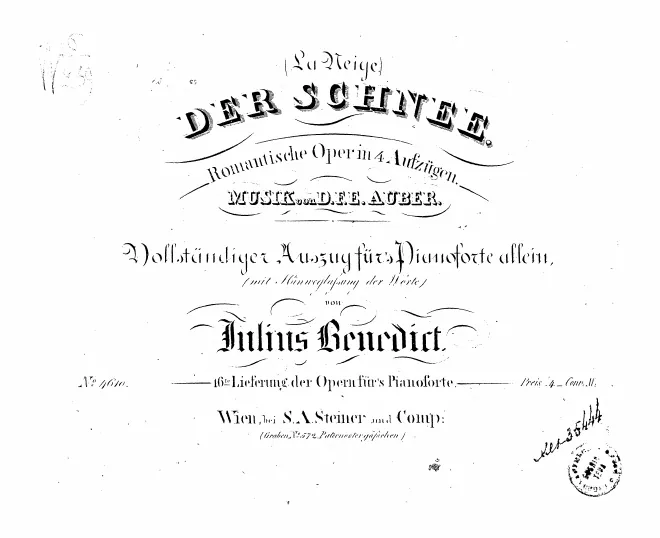 First page of La neige, ou Le nouvel Eginhard