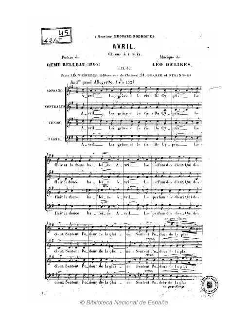 First page of Avril