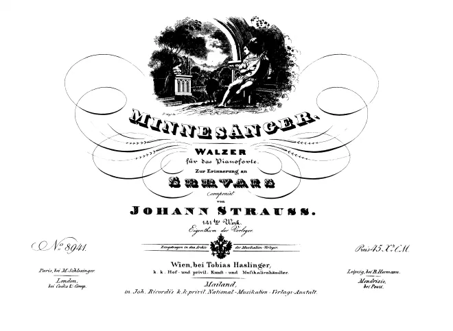 First page of Minnesänger