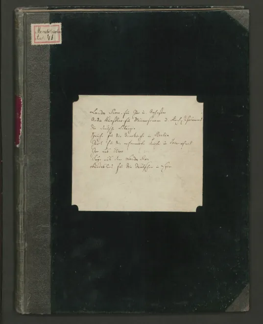 First page of Er wird öffnen die Augen der Blinden