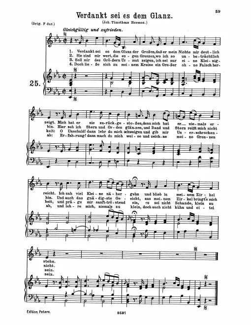 Complete Score (low voice, E♭ major)