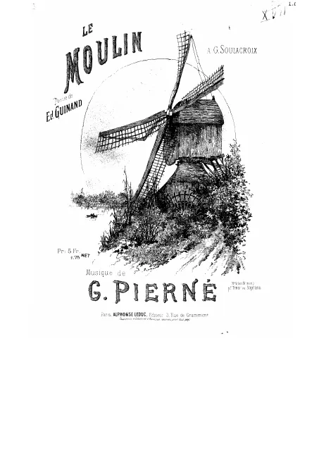 First page of Le moulin