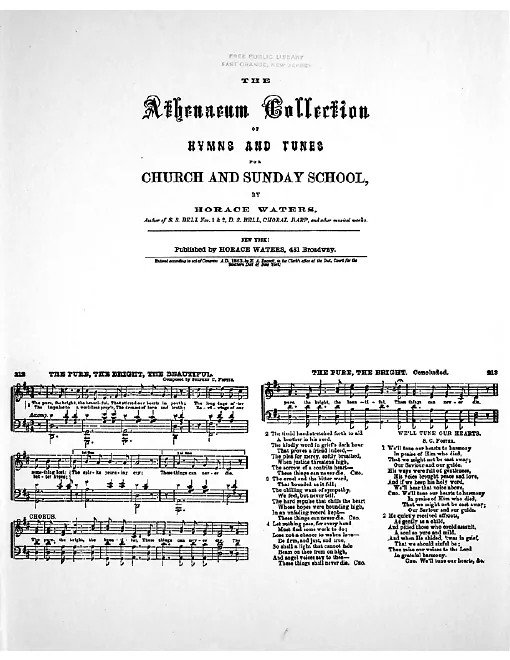First page of We'll Tune Our Hearts