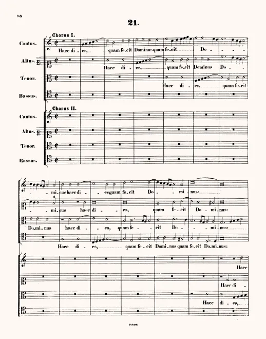 First page of Haec dies