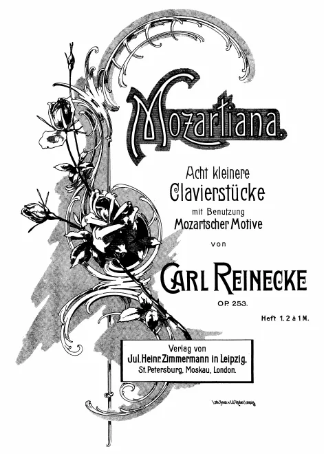 First page of Mozartiana