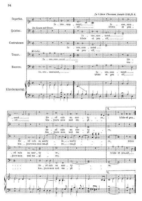First page of Incessamment livré suis an martyre