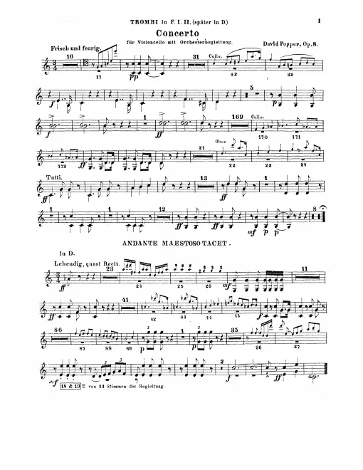 Trumpet 1/2 (F/D)
